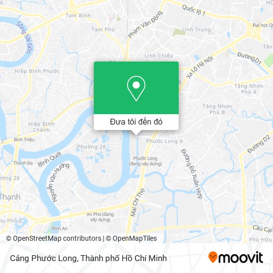 Bản đồ Cảng Phước Long