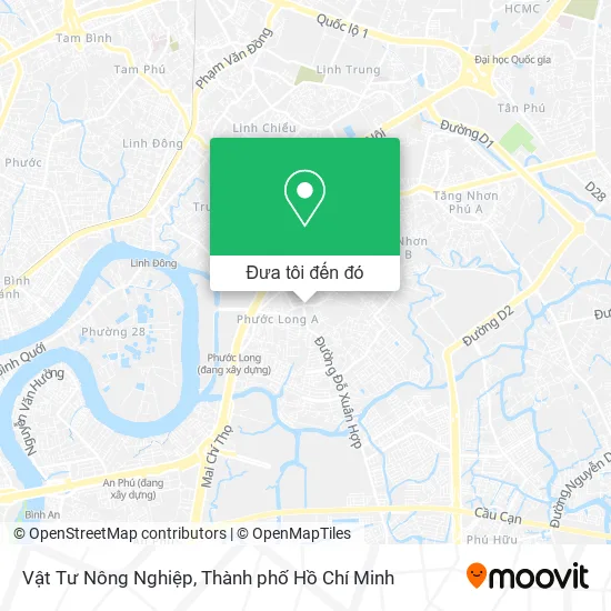 Bản đồ Vật Tư Nông Nghiệp