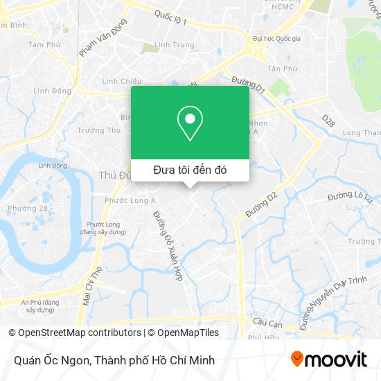 Bản đồ Quán Ốc Ngon