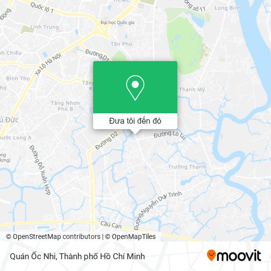 Bản đồ Quán Ốc Nhi