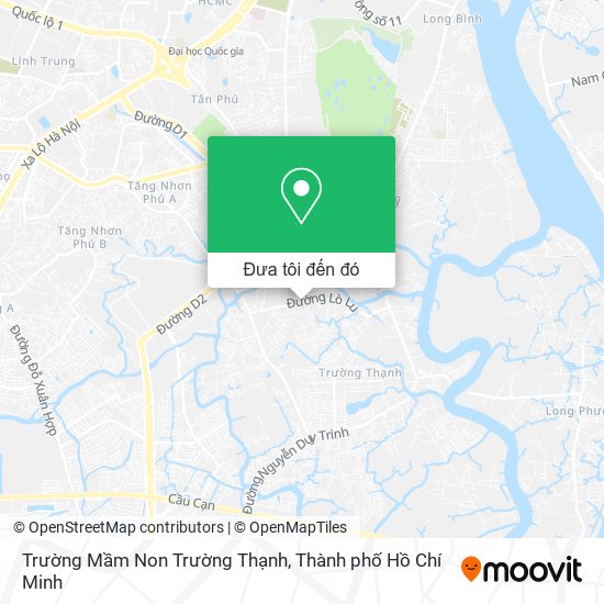 Bản đồ Trường Mầm Non Trường Thạnh