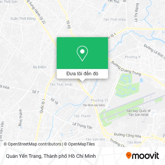 Bản đồ Quán Yến Trang