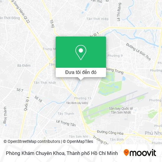 Bản đồ Phòng Khám Chuyên Khoa