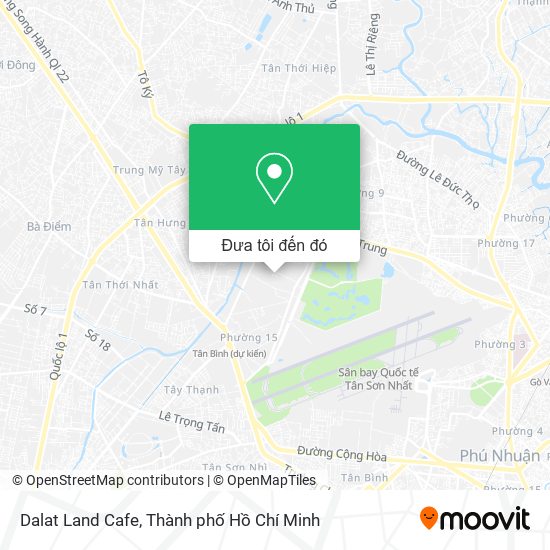 Bản đồ Dalat Land Cafe