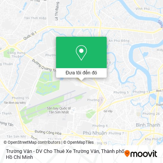 Bản đồ Trường Vân - DV Cho Thuê Xe Trường Vân