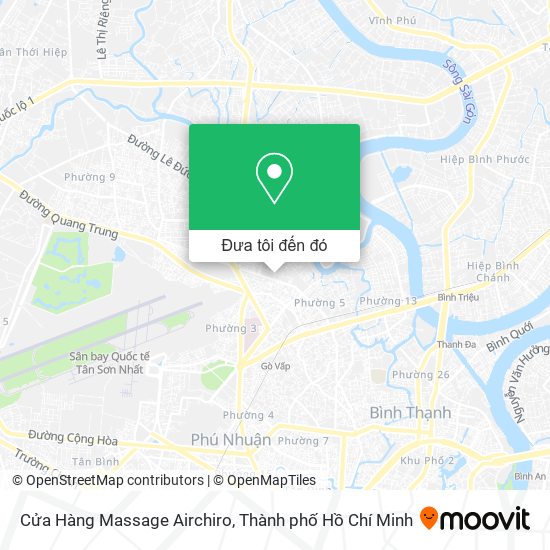 Bản đồ Cửa Hàng Massage Airchiro