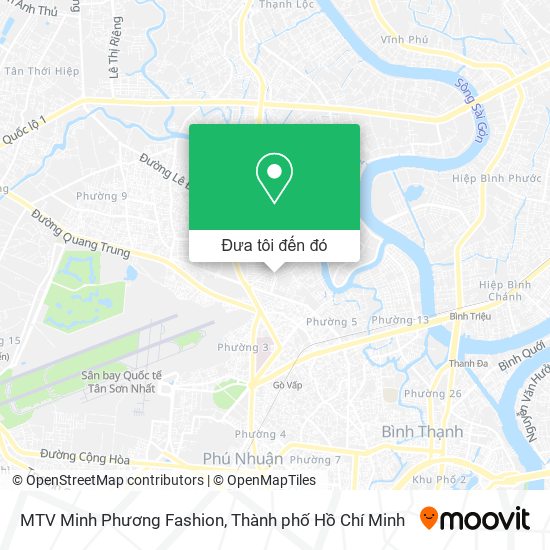 Bản đồ MTV Minh Phương Fashion