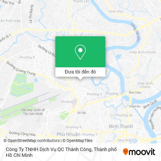 Bản đồ Công Ty TNHH Dịch Vụ QC Thành Công