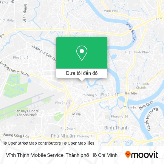 Bản đồ Vĩnh Thịnh Mobile Service