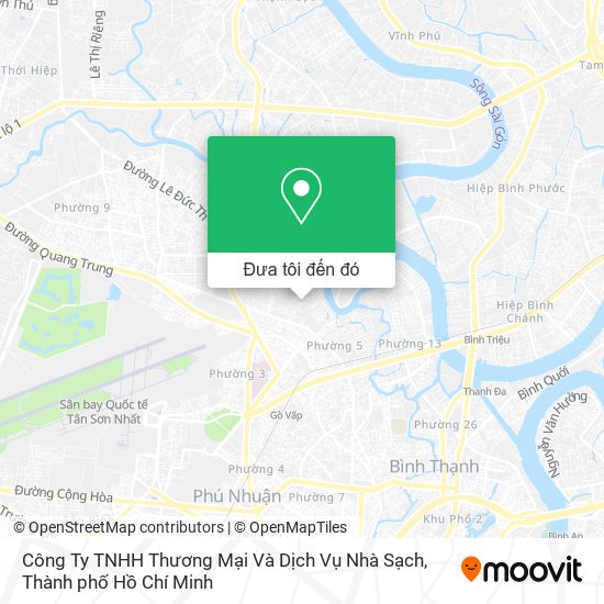 Bản đồ Công Ty TNHH Thương Mại Và Dịch Vụ Nhà Sạch