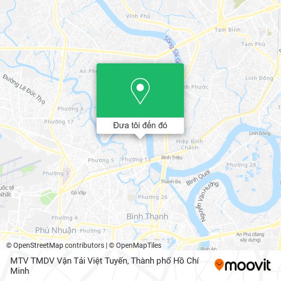 Bản đồ MTV TMDV Vận Tải Việt Tuyến
