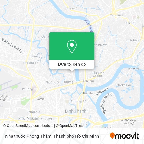 Bản đồ Nhà thuốc Phong Thắm