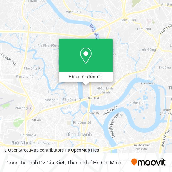 Bản đồ Cong Ty Tnhh Dv Gia Kiet