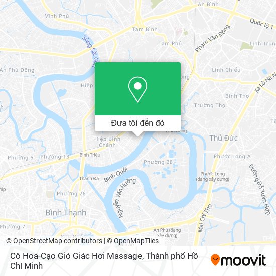 Bản đồ Cô Hoa-Cạo Gió Giác Hơi Massage