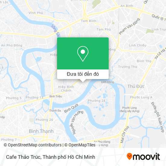 Bản đồ Cafe Thảo Trúc