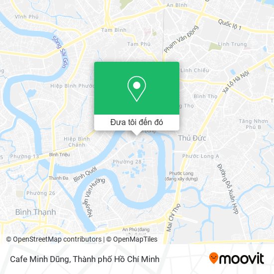 Bản đồ Cafe Minh Dũng