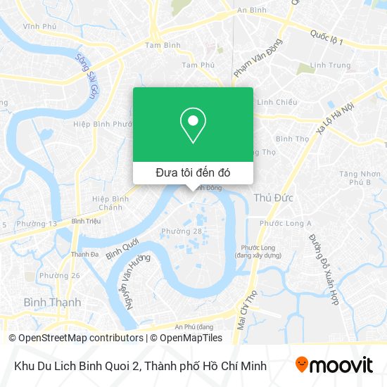 Bản đồ Khu Du Lich Binh Quoi 2