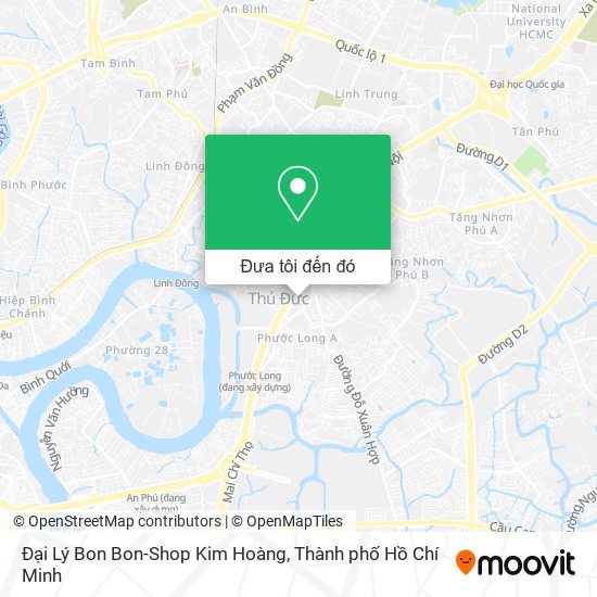 Bản đồ Đại Lý Bon Bon-Shop Kim Hoàng