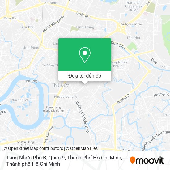 Bản đồ Tăng Nhơn Phú B, Quận 9, Thành Phố Hồ Chí Minh