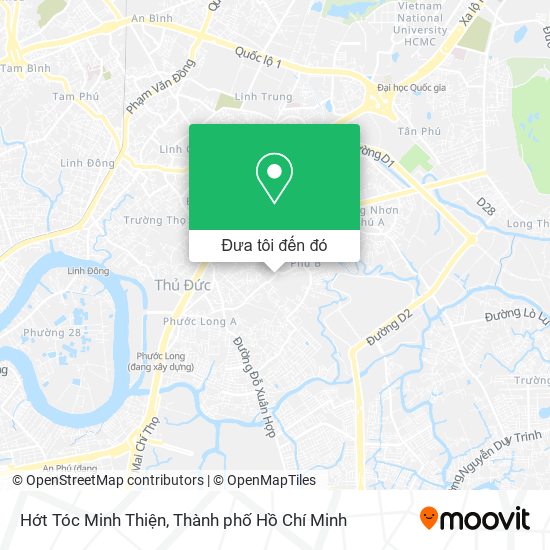 Bản đồ Hớt Tóc Minh Thiện