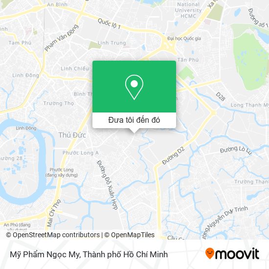 Bản đồ Mỹ Phẩm Ngọc My