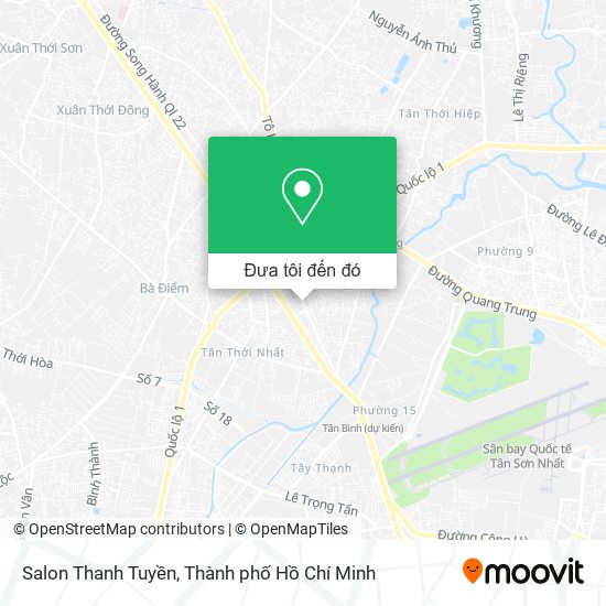 Bản đồ Salon Thanh Tuyền