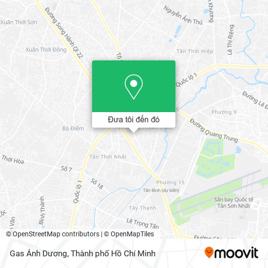 Bản đồ Gas Ánh Dương