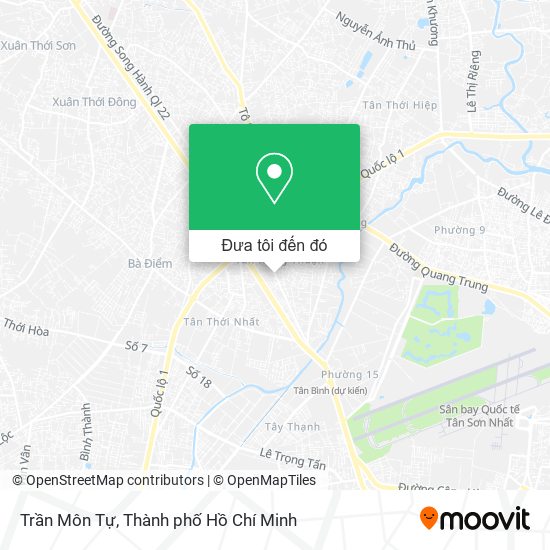 Bản đồ Trần Môn Tự