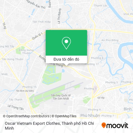 Bản đồ Oscar Vietnam Export Clothes