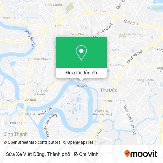 Bản đồ Sửa Xe Việt Dũng