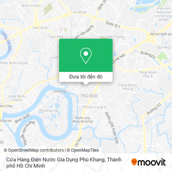 Bản đồ Cửa Hàng Điện Nước Gia Dụng Phú Khang