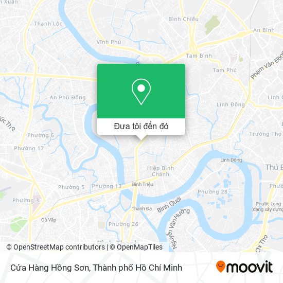 Bản đồ Cửa Hàng Hồng Sơn