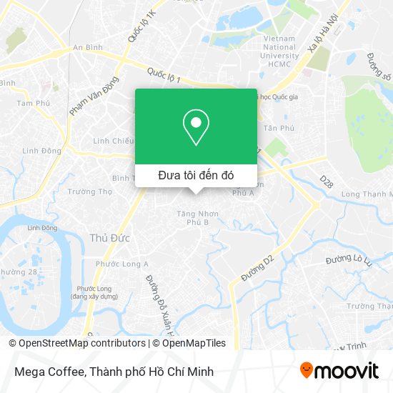 Bản đồ Mega Coffee