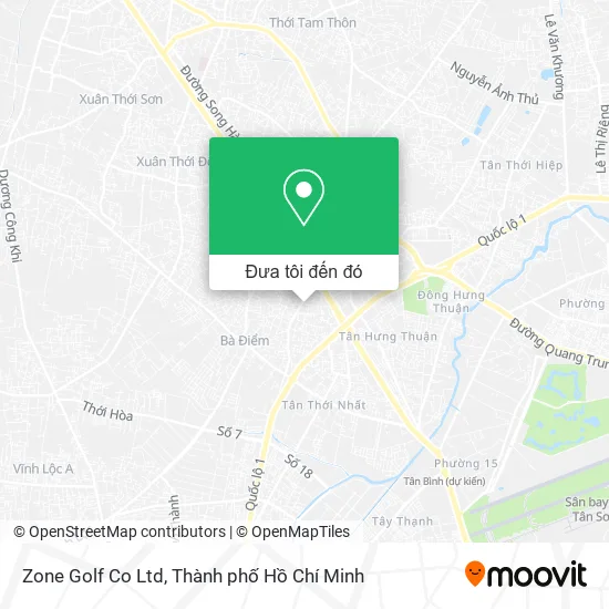 Bản đồ Zone Golf Co Ltd