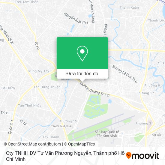 Bản đồ Cty TNHH DV Tư Vấn Phương Nguyễn