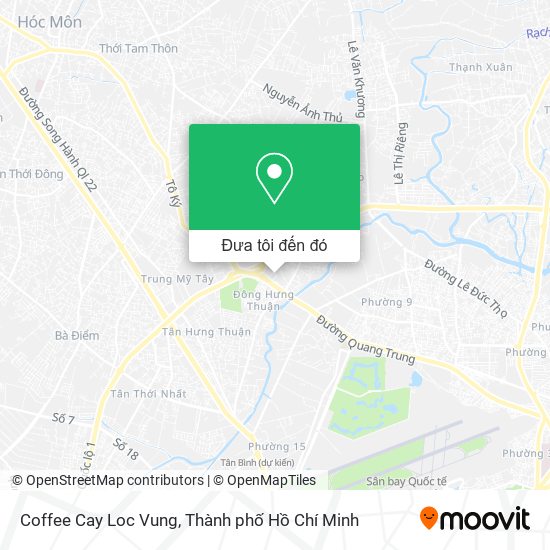 Bản đồ Coffee Cay Loc Vung