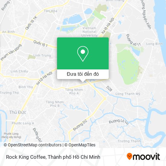 Bản đồ Rock King Coffee