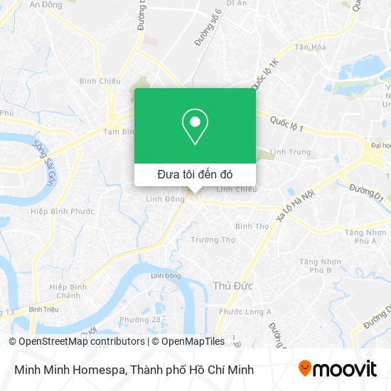 Bản đồ Minh Minh Homespa