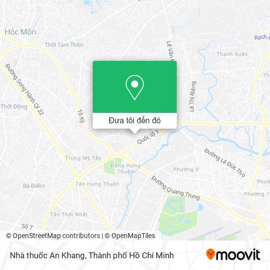 Bản đồ Nhà thuốc An Khang