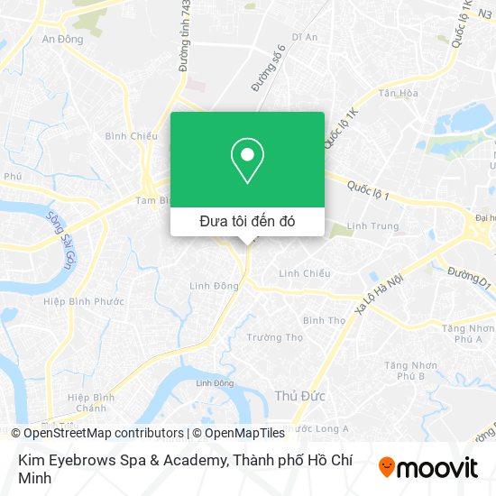 Bản đồ Kim Eyebrows Spa & Academy