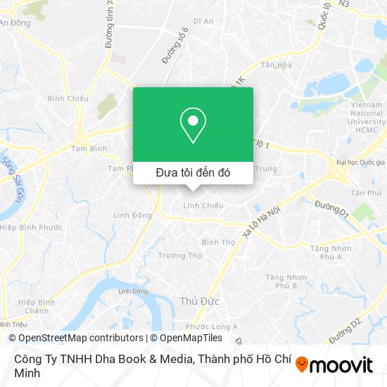 Bản đồ Công Ty TNHH Dha Book & Media