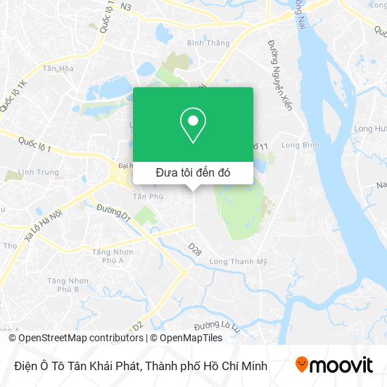 Bản đồ Điện Ô Tô Tân Khải Phát