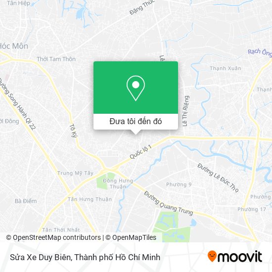 Bản đồ Sửa Xe Duy Biên
