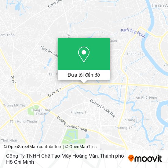 Bản đồ Công Ty TNHH Chế Tạo Máy Hoàng Văn