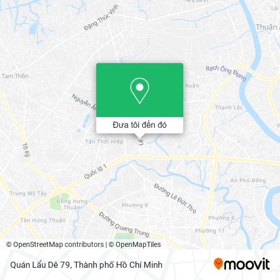 Bản đồ Quán Lẩu Dê 79