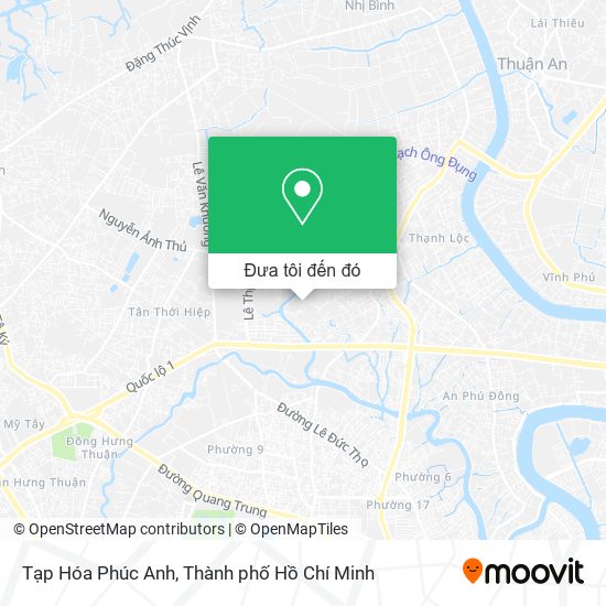 Bản đồ Tạp Hóa Phúc Anh