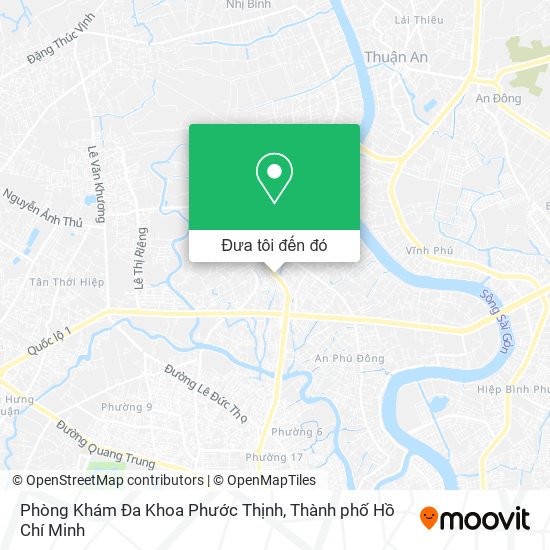 Bản đồ Phòng Khám Đa Khoa Phước Thịnh