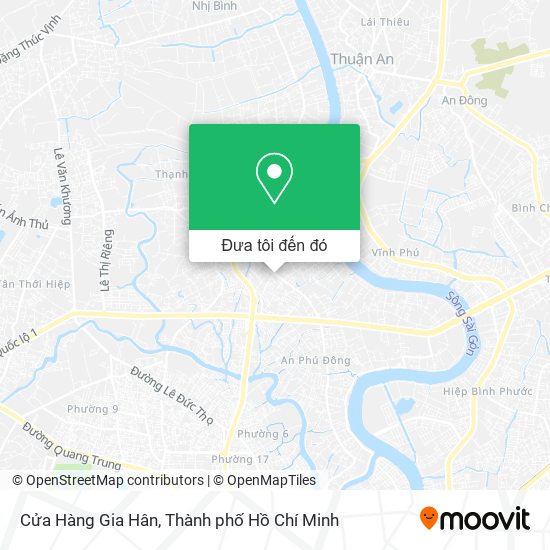 Bản đồ Cửa Hàng Gia Hân