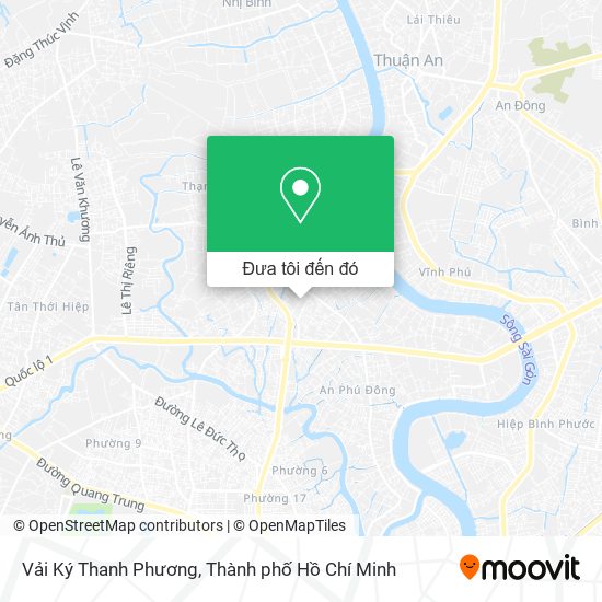 Bản đồ Vải Ký Thanh Phương