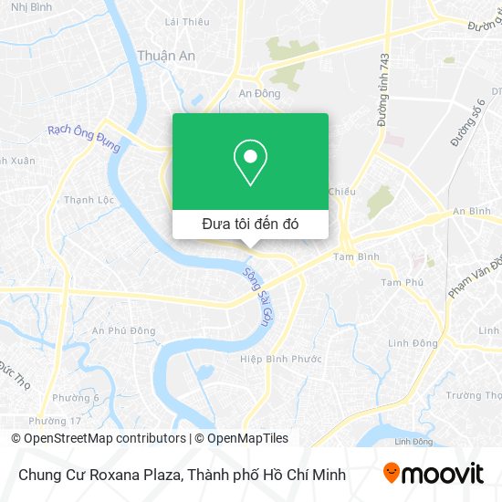 Bản đồ Chung Cư Roxana Plaza